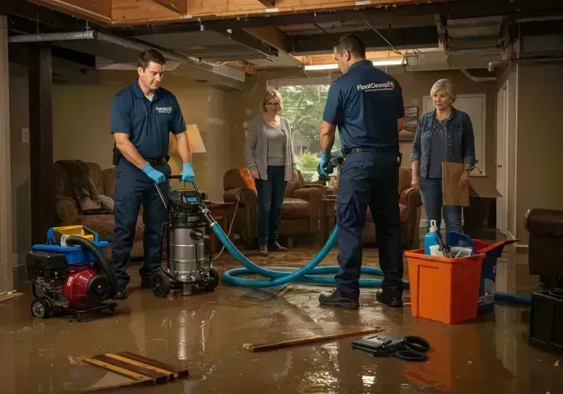 Basement Water Extraction and Removal Techniques process in West Reading, PA